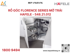 Rổ Góc Florence Series Mở Trái Hafele 548.21.012